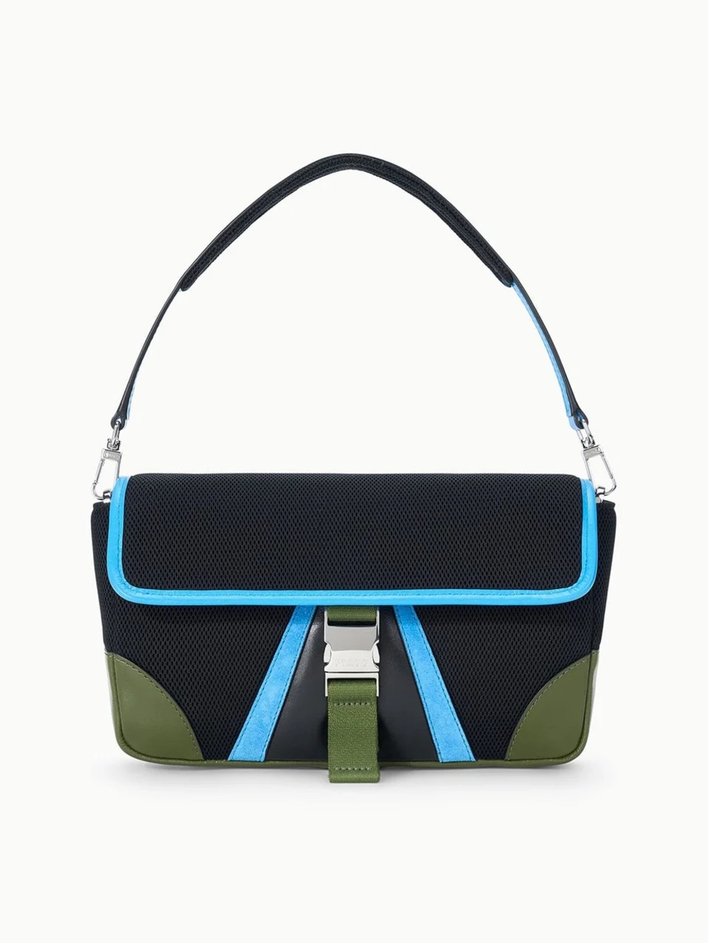 Staud TONY SHOULDER BAG BLACK POOL